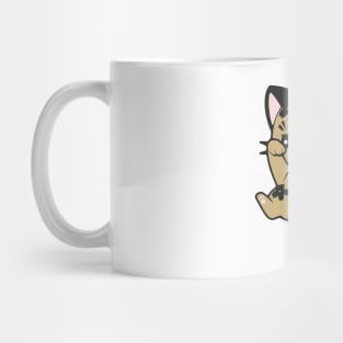 Gold Maneki-Neko Mug